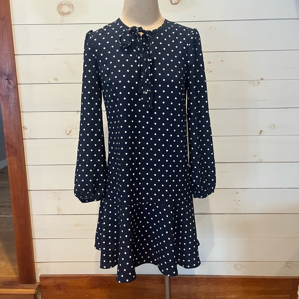 Draper James Rosanne Polka Dot Shift Dress